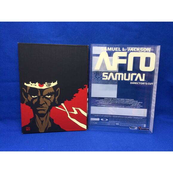 Afro Samurai Directors Cut Samuel L Jackson DVD - Picture 6 of 12